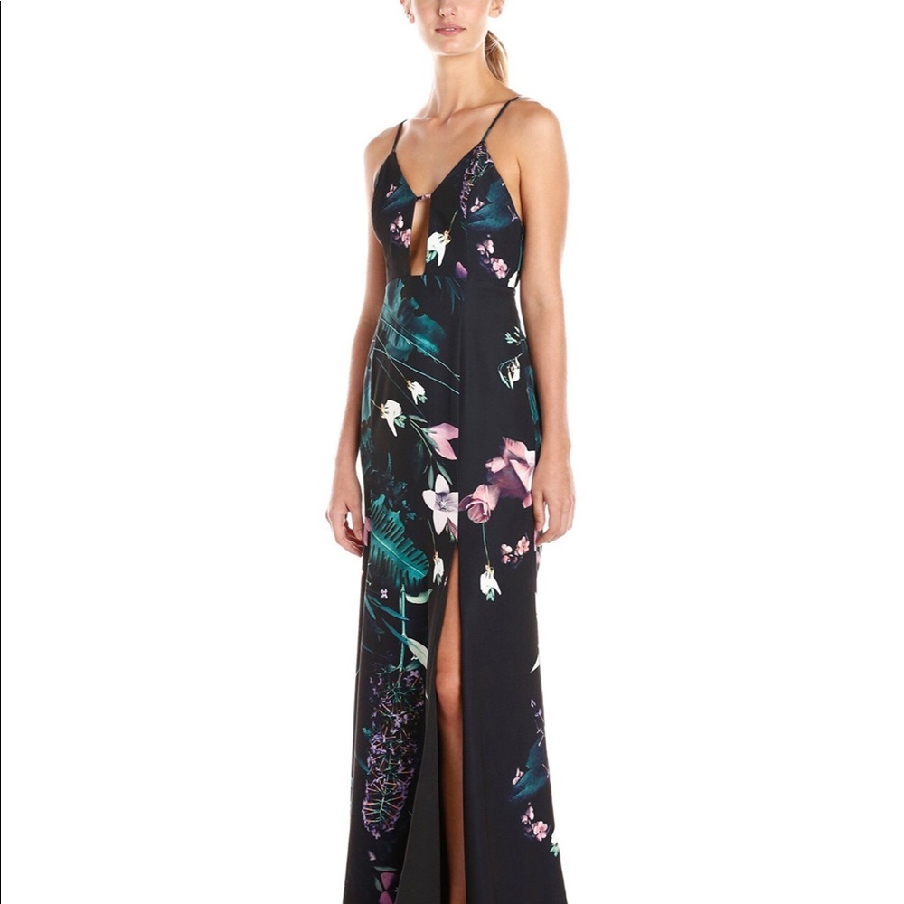 Stylestalker oasis print maxi dress